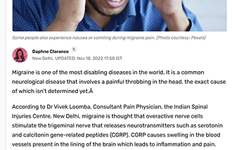 Lifestyle changes you can make to manage migraine