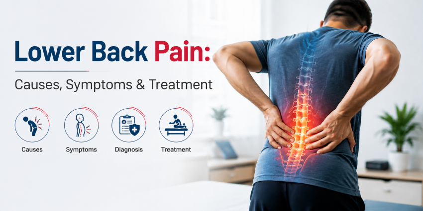 Lower Back Pain: Causes, Symptoms & Treatment