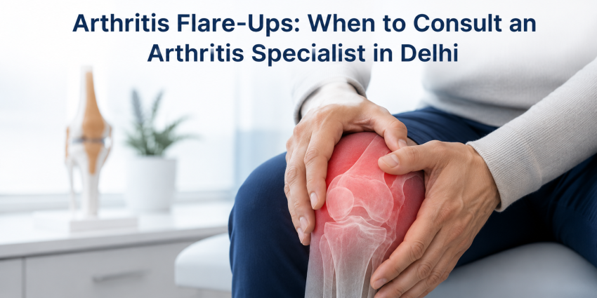 Arthritis Flare-Ups: When to Consult an Arthritis Specialist in Delhi