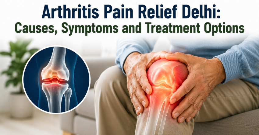 Arthritis Pain Relief Delhi: Causes, Symptoms and Treatment Options