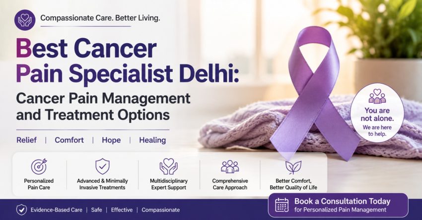 Best Cancer Pain Specialist Delhi: Cancer Pain Management and Treatment Options