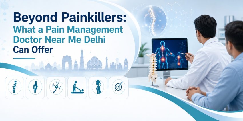 Beyond Painkillers: What a Pain Management Doctor Near Me Delhi Can Offer
